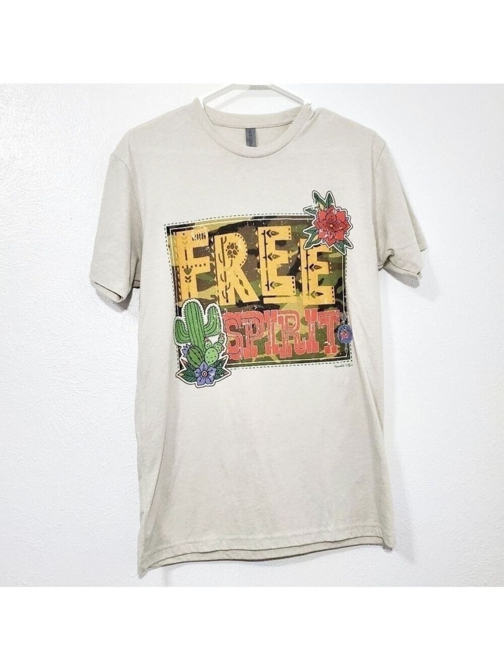 SALE 4/$30 Free Spirit Boho T-Shirt Women's Size Small